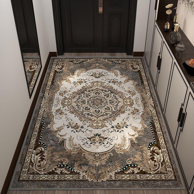 Entrance Door Carpet Anti Slip Dirt Resistant Absorbent Carpet Entrance Bedroom Carpet