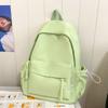 Schoolbag Schoolbag Junior High School Girls High Value Ins Wind Large Capacity Backpack Japanese Versatile High School Student Campus Backpack