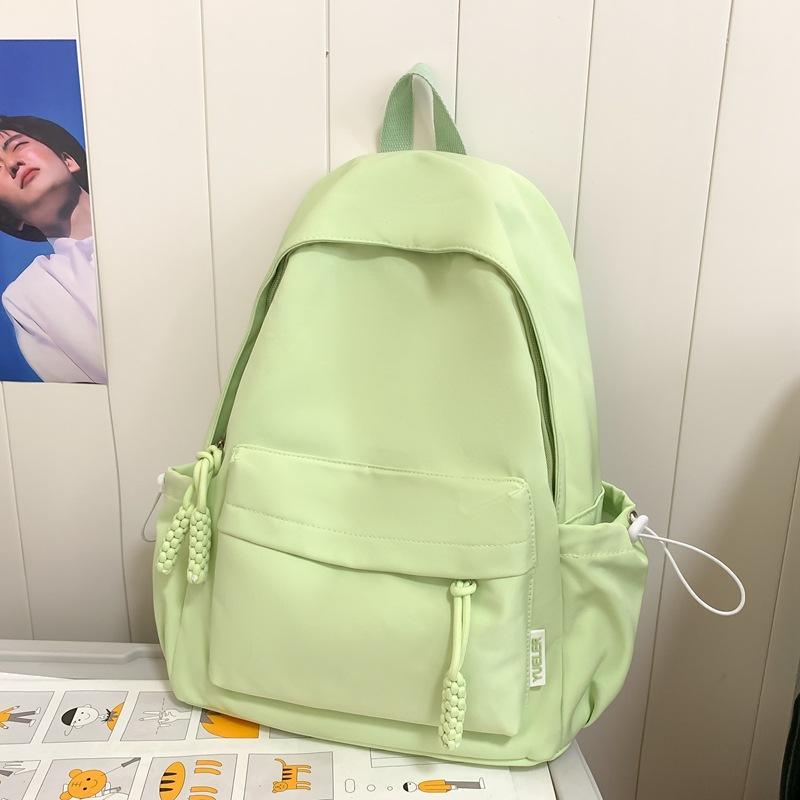 Schoolbag Schoolbag Junior High School Girls High Value Ins Wind Large Capacity Backpack Japanese Versatile High School Student Campus Backpack