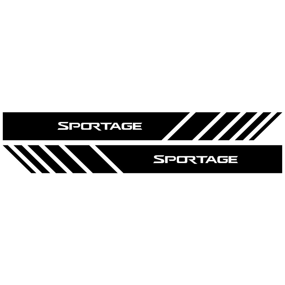 2 ks Stylový zadní zrcátko auta Dekorativní odznak Autopříslušenství Pro Kia Sportage Rio Sorento Soul Picanto Optima Ceed