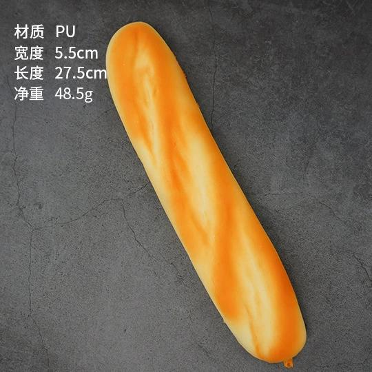 Bread Models Decorated With Rye Bread Baguette Toast Slow Pop Dessert Shop Cabinets With Various Styles Of Photographic Props