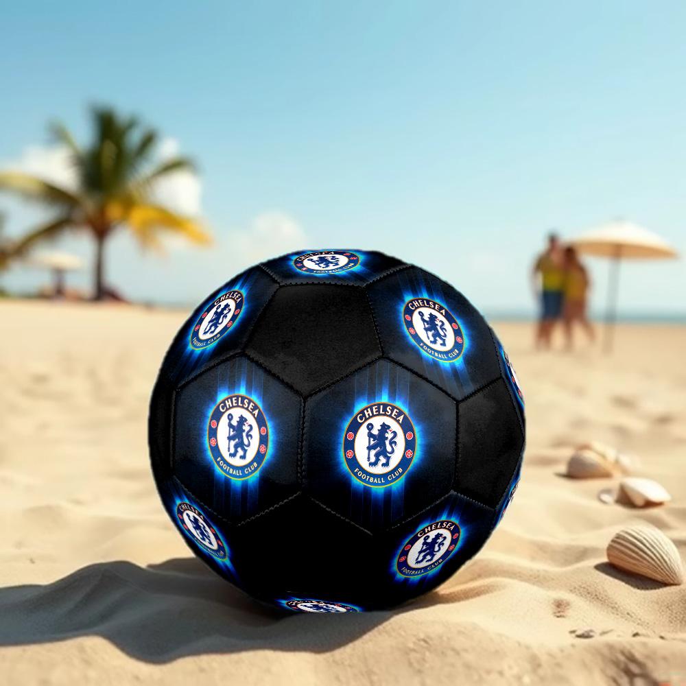 Chelsea FC Fußball Bunt Für Alle Altersgruppen Maschinengenäht PVC Wettkampftauglich Langlebig Hoher Rückprall.GRÖSSE5