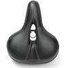 Bike Seat Comfort Saddle Dual Spring Designed with Memory Foam Breathable Soft Bicycle Cushion
