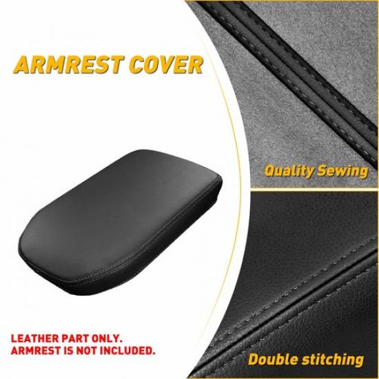 Leather Center Console Middle Armrest Lid Cover Front For -2025 Toyota RAV4