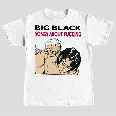 T-shirt Nera Grande 'Songs About F**king'