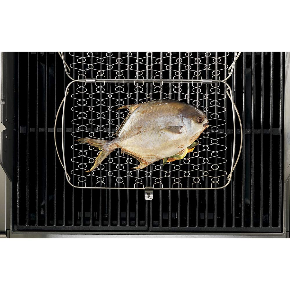 Weber BBQ Grill Fish Basket Large 6471