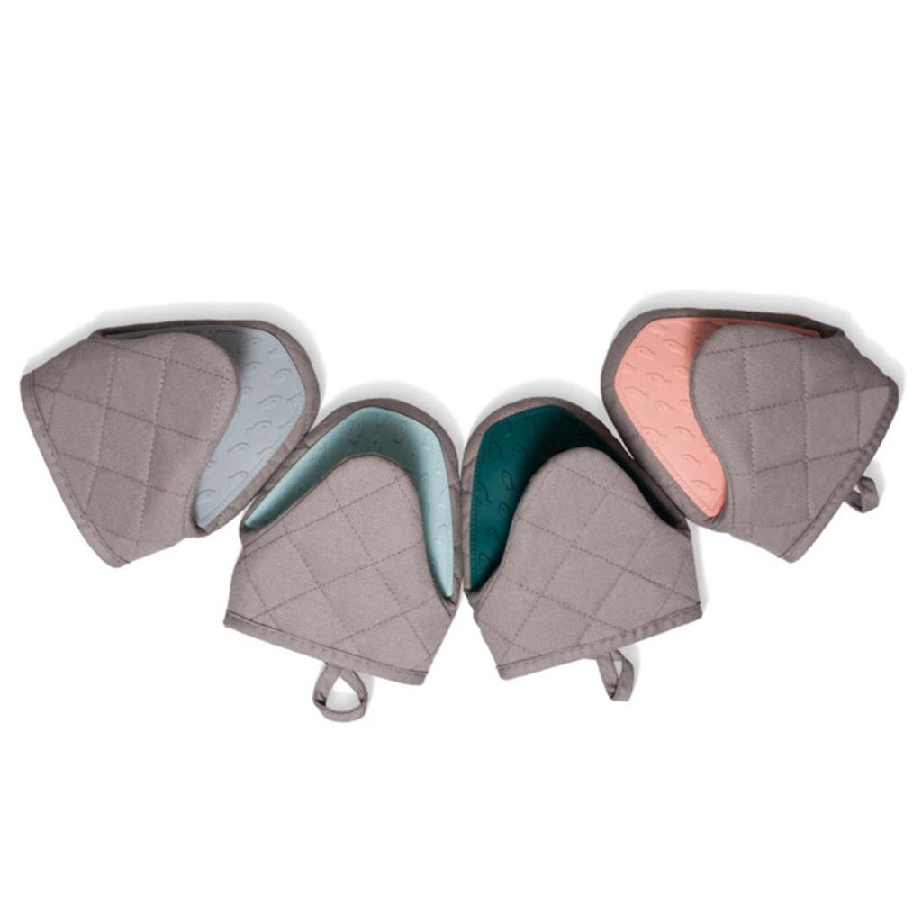 Universal Silicone Anti Scald Oven Glove Fish Shaped Thickened Insulation Gloves BBQ Mitts Tray Dish Bowl Holder Baking Supplies