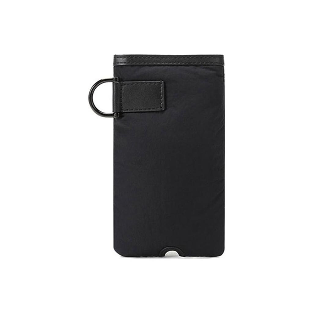 Kenzo Tiger Year Gold Tiger Head Logo Embroidered Zipper Neck Fabric Strap Headphone Bag Shoulder Bag Phone Bag Men Bags Black FB55PM408F24-99