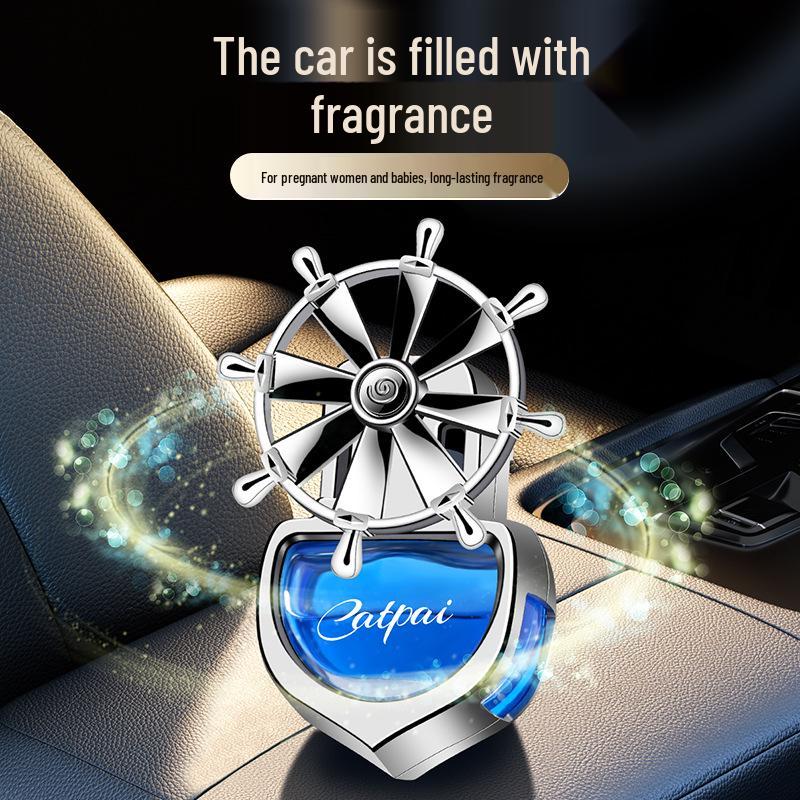 Car Aromatherapy Rotating Pinwheel Vent Perfume Ornament