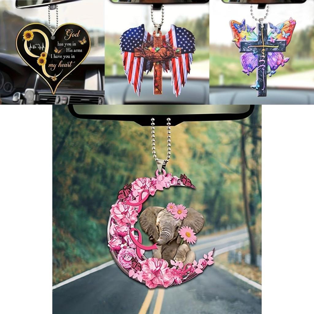 2d Acrylic Charming Car Decor Item For Personalized Home And Backpack Style