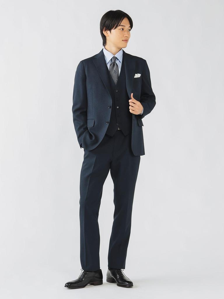 Beams Heart Pinhead Travel Vest, FW25 (S-XL, fits all), Men's Navy, Size M