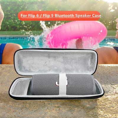 Estojo de Transporte Alça de Ombro Removível Bolsa de Armazenamento Portátil Estojo à Prova d'Água para Alto-falante Compatível com Bluetooth para JBL FLIP 6/ FLIP 5