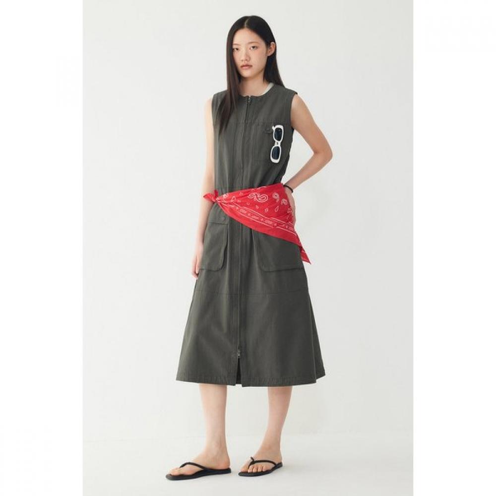 Studio Tomboy Cargo Pocket Sleeveless Dress 9106241223ar