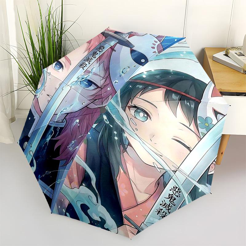 

1pc Kaguya-sama: Love is War Outdoor Umbrella - Automatic Opening/Closing, Portable 3-Fold Design with 8-Bone Iron Frame, Perfect Gift for Kaguya-sama