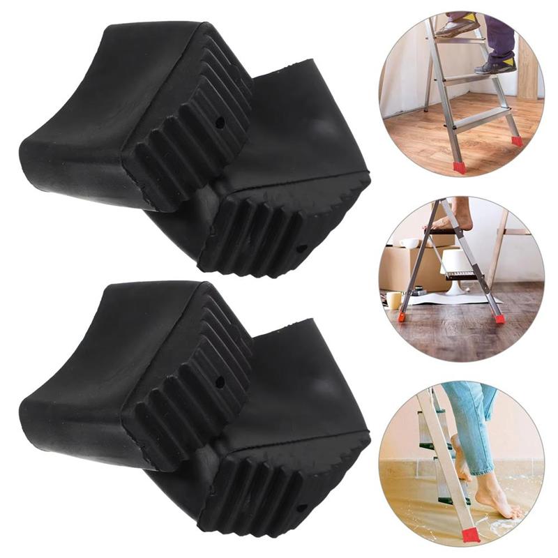 2025 Trend 4Pcs Feet Rubber Covers Suite Protector Step Household Ladder Covers Rubber Ladder Feet Ladder Accessories