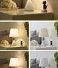 Modern LED Dimmable Bedside & Study Lamp with Eye Protection and Remote Control