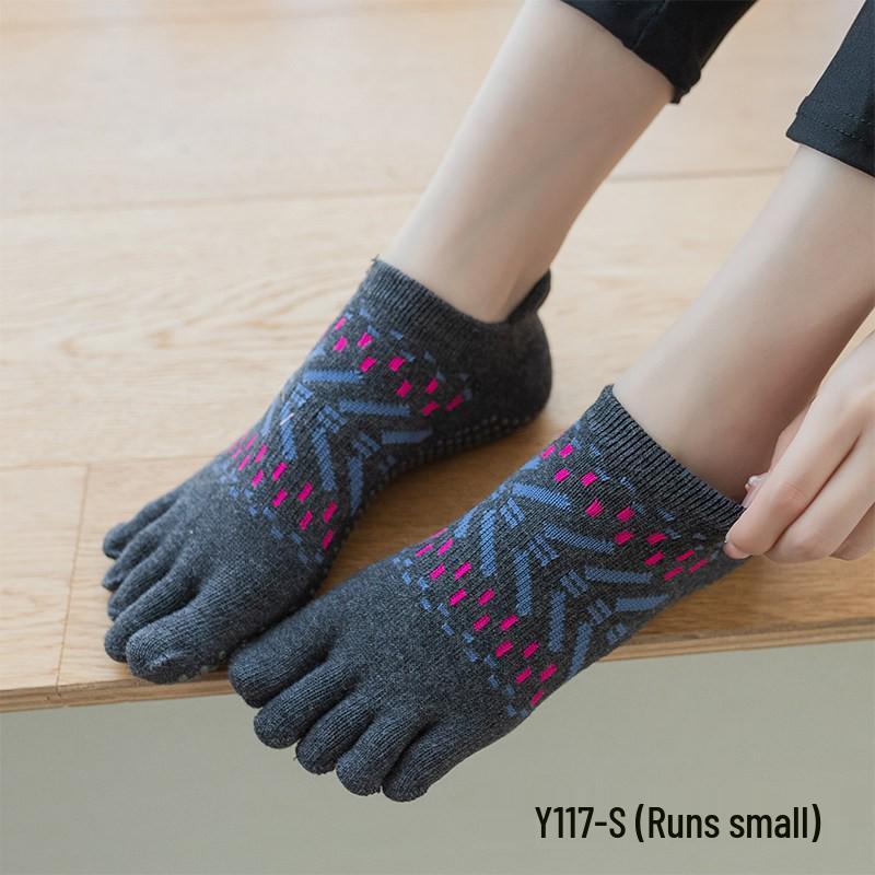 Calzini a Cinque Dita ToeSox Senza Schienale Antiscivolo Yoga & Pilates - Qualità per Tutte le Stagioni