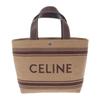 CELINE 116992FRY.02NU 2WAY Tasche Braun Leder/Raffia Damen
