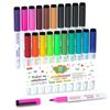 Shuttle Art Whiteboard Set of Erasable Marker 17 3 Eraser Fine Large For Can Write On For Work and Schools Markers, 20, Pens, Colors, Black, Magnetic,