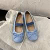 Fashion lightweight retro ballet style shallow mouth single shoes women's 2025 new spring and autumn skirt French Mary Jane shoes