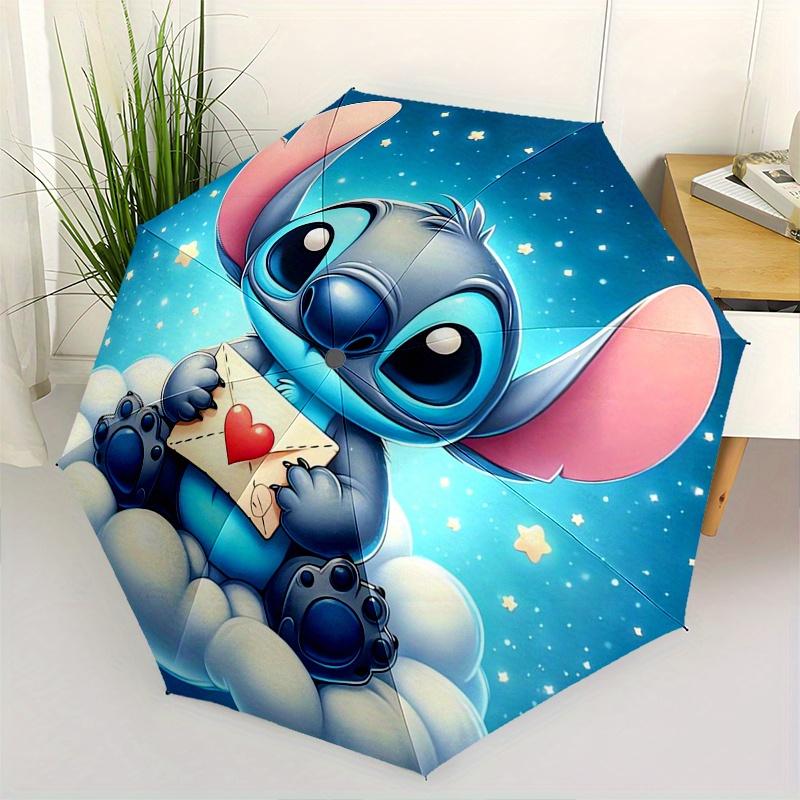 

Stitch,Envelope Automatic folding umbrella, 8 ribs portable foldable design, best choice for business and going out, birthday, Halloween, Ch