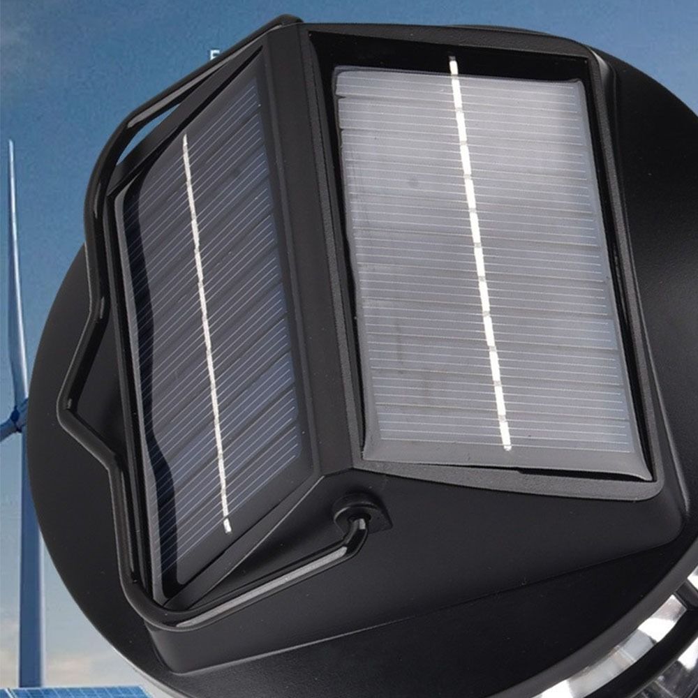 Solar Camping Lantern With Handle Waterproof Motion Sensor Camping Light Type-C Rechargeable High Brightness