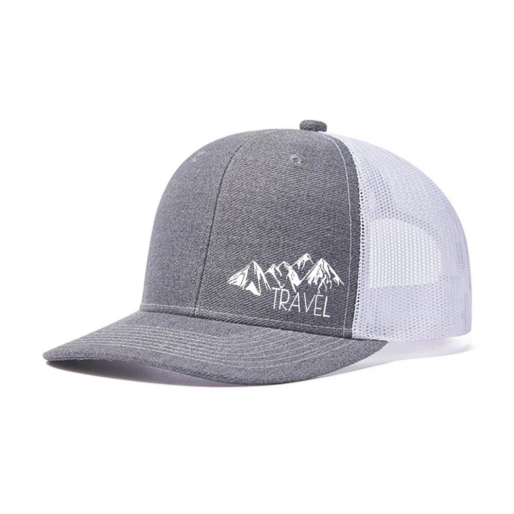 Adult Baseball Cap With Mesh Panels And Sun Protection For Casual Wear