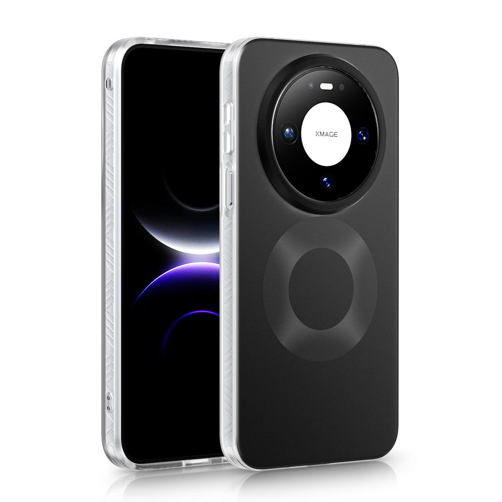 Applicable to Huawei mate80ProMax star ring N52 magnetic mobile phone case mate70 all-inclusive anti-drop and anti-skid hard case