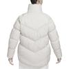 Nike Therma-FIT Solid Casual Stand-Collar Loose Down Jacket Women Jackets Light-Taupe FD8212-104