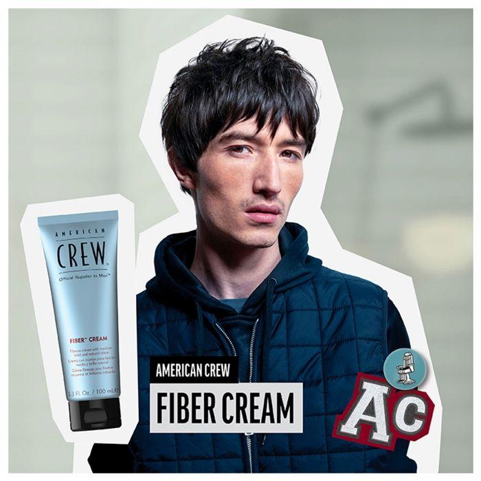 Gel de fixation - american crew - fiber - 100 ml - fixation moyenne - brillant