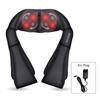 Durable And Safe Shiatsu Neck And Shoulder Massager Heated Back Massager U Shape Deep Kneading Electric Massage Pillow For Neck Waist Leg Body