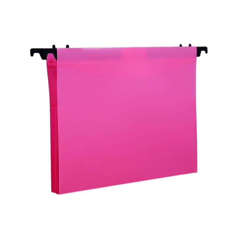 Space Saving Hanging File Organiser Sorting Bag Filing Cabinet Hanging Document Organiser for Document Cards Files Photo
