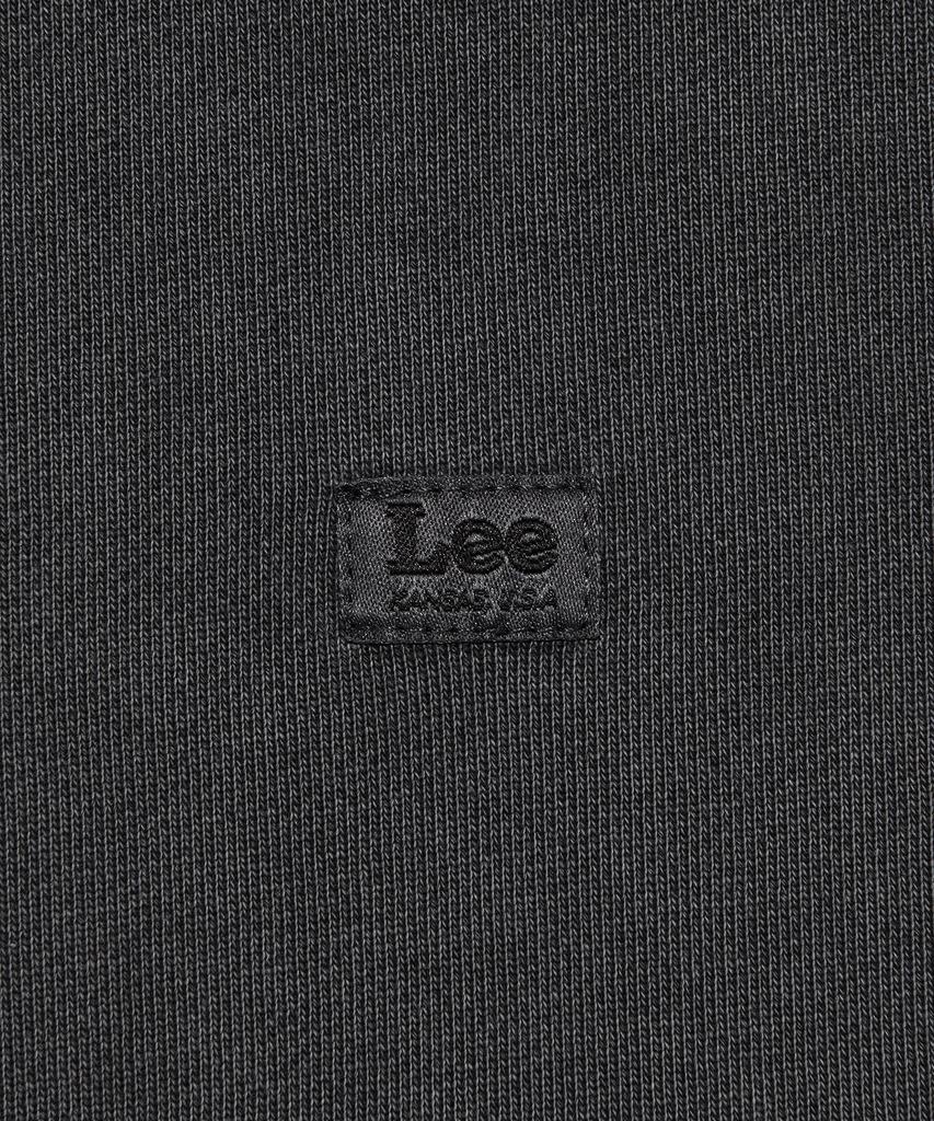 Dyed Label Hoodie Pigment Charcoal