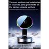 Magnetic Car Wireless Charger Phone Holder 360° Rotatable Phone Mount for Iphone Samsung Xiaomi Suction Cup Vacuum Foldable