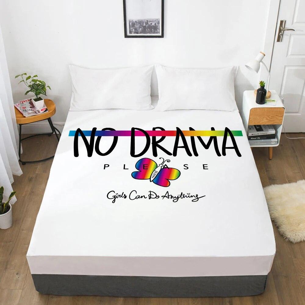 1 buc Cearșaf cu elastic Husă de saltea cu bandă elastică Cearșaf de pat 3D Lenjerie de pat 200x220 180x200 Cearșaf de pat Personalizați orice dimensiune design