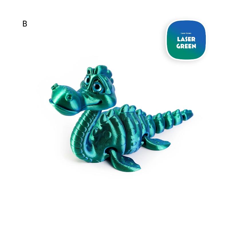 

3D Printing Cute Big Eyed Monster Desktop Figurines Children Figurine Toy Home Room Creative Ornament Model 3D B