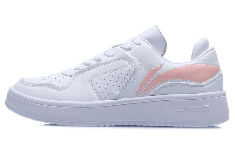 Li Ning уличные кроссовки из синтетической кожи, нескользящие, легкие и дышащие, низкие, для скейтбординга, женские AGCQ328-4 35