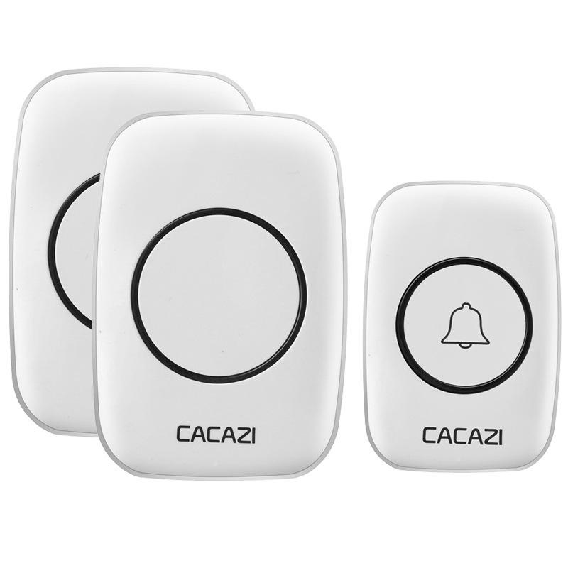 Smart Wireless Waterproof Doorbell with AC Digital Chime and Music Options