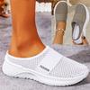 Women's Shoes Simple And Breathable Half Drag Single Shoes Daily Running Sports And Leisure All Match Shoes Women
