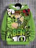 Ben 10 3D Print All Seasons Children Casual Sweatshirt Cool Pullover Tops Unisex Clothes Boy Girl Hoodies