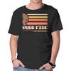 Unisex Crew Neck T-Shirt Yoga Fire Graphic Short Sleeve Casual Tee