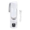 450ML Portable Juicer Cup Small Travel Blender USB Rechargeable Automatic Fruit Blender for Home Office White