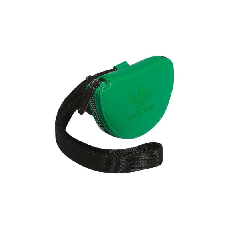 Adidas Originals Polyurethane Coin Purse Small Size Unisex Rein Green Adidas JJ2072