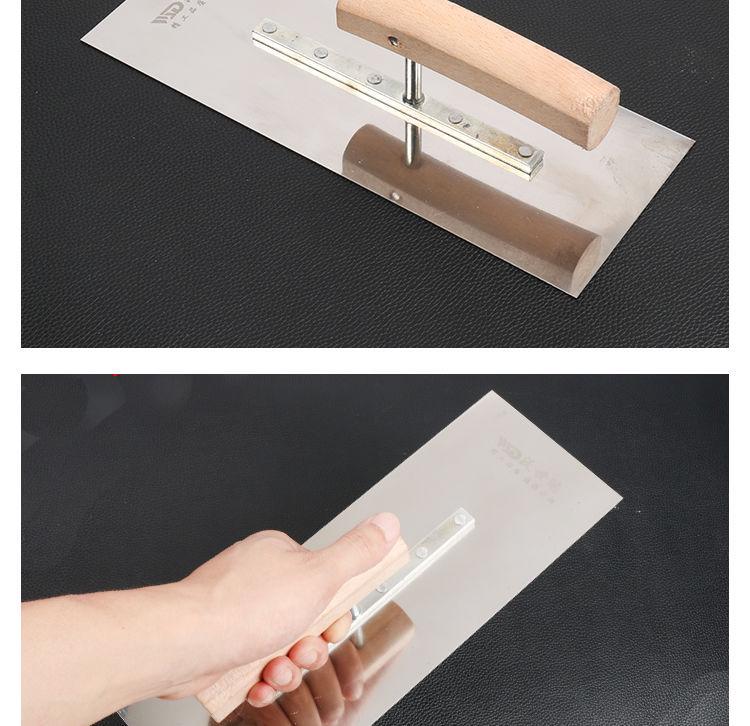 Durable Stainless Steel Trowel Mud Board: Plastering Tool for Construction and Bricklaying