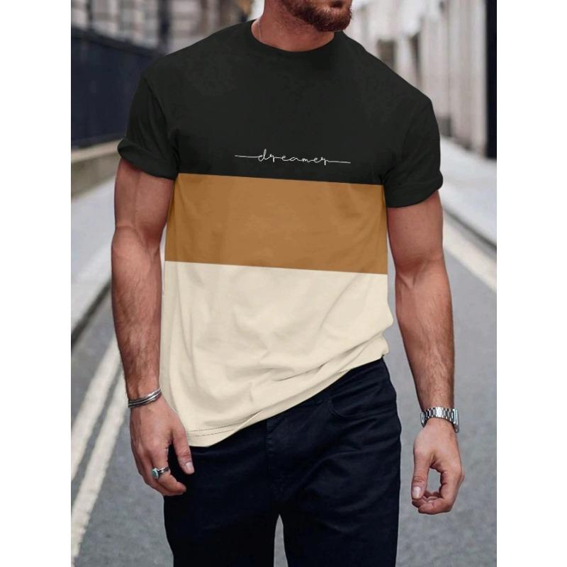 Line Logo Sports Digital 3D T-shirt Short Sleeved Tops