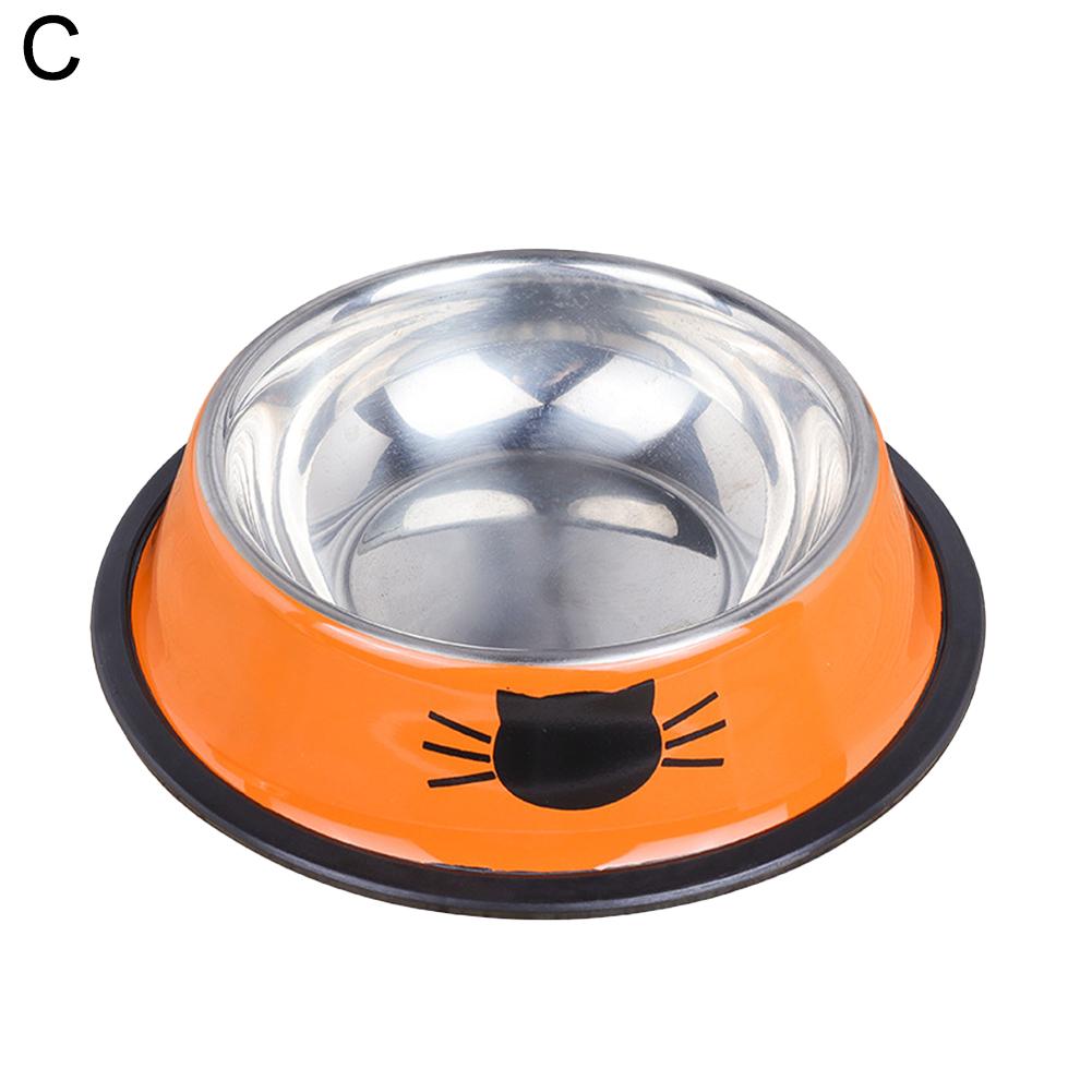 Supet Hunde-Katzen-Napf, Hundenapf mit rutschfester Gummiunterseite, Metallisolierte Edelstahl-Katzennäpfe, Doppelwandiger Katzennapf