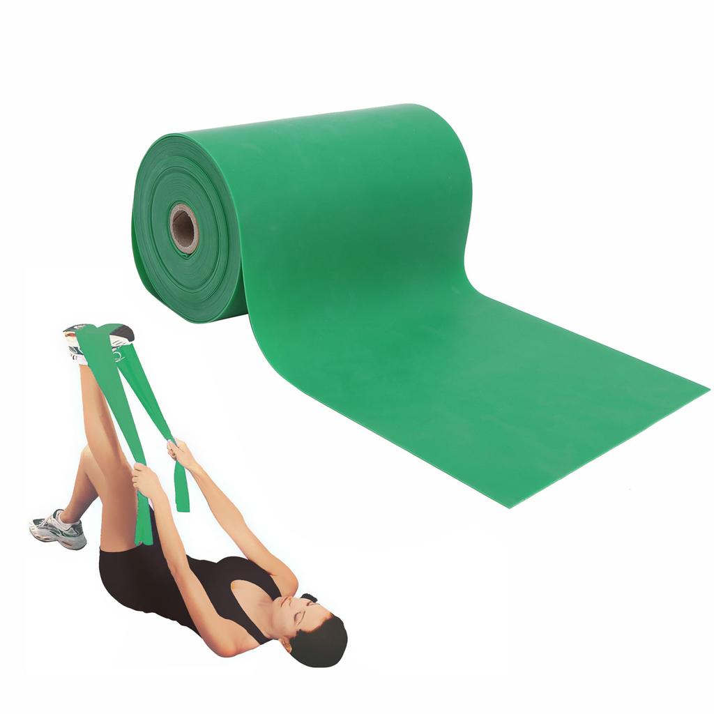 0.5mm Thickness 10m Length Antifreezing Catapult Flat Rubber Band Green