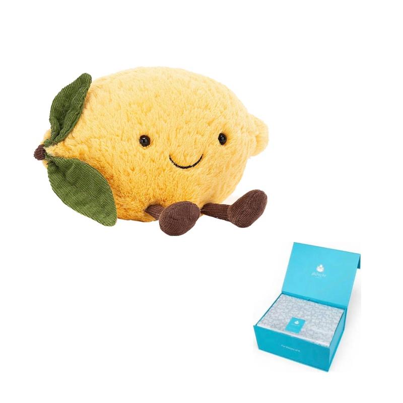 

JELLYCAT Серія Весела Їжа Лимон Фрукт Лялька Плюшева Лялька 12 см заввишки 2025 New Arrival Box