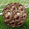 Betty Boop Print Size 5 Soccer Ball, Standard Match Football for Sports Game and Team Practice, Ideal Gift for Soccer Fans