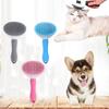 Ein-Knopf Haustierpflegekamm Automatische Haarentfernungsbürste für Katzen und Hunde